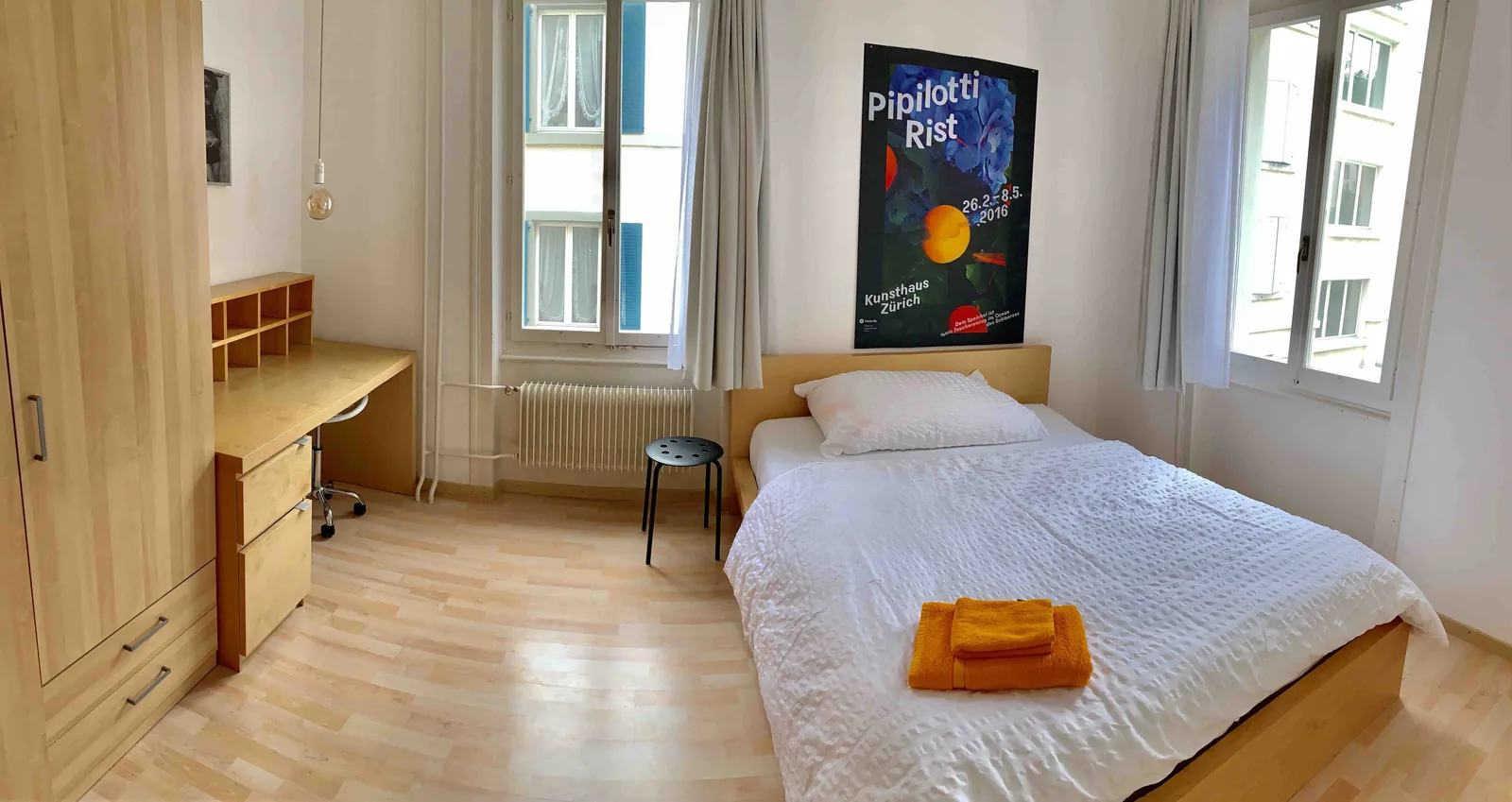 Schlafzimmer 1 – 4-Zimmer Wohnung im 3. OG